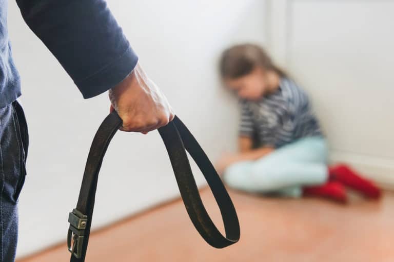 is it illegal to spank your child in california