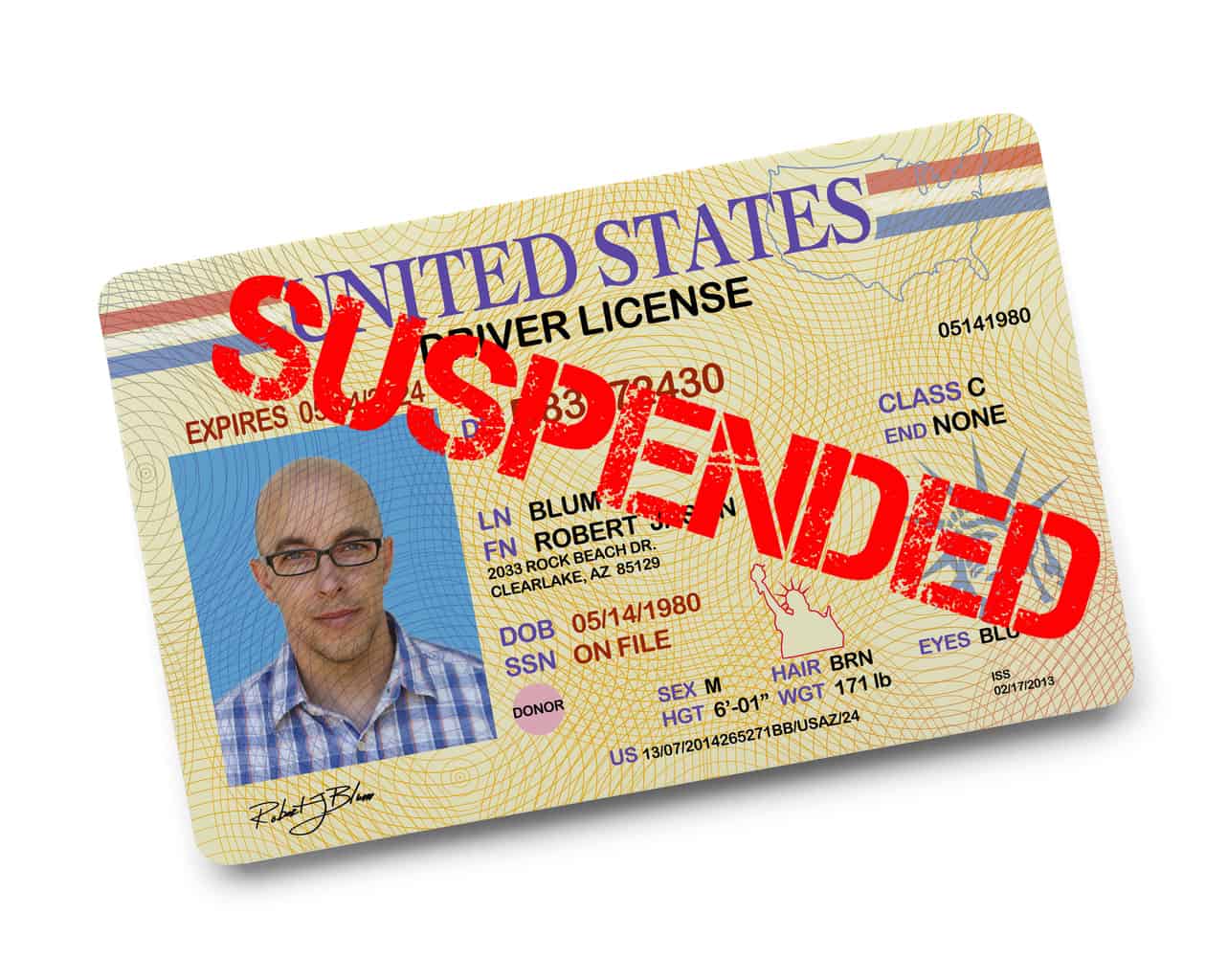 Abogado de casos de Conducir sin Licencia en Vista 2 Licencia de conducir suspendida