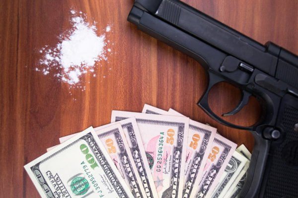 guns and drugs crime