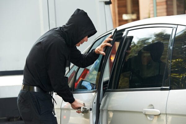 thief burglar at automobile car stealing 39964219